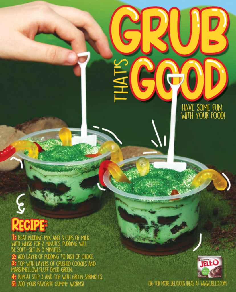 "Grub that's Good" by Marin Goldfarb, digital media